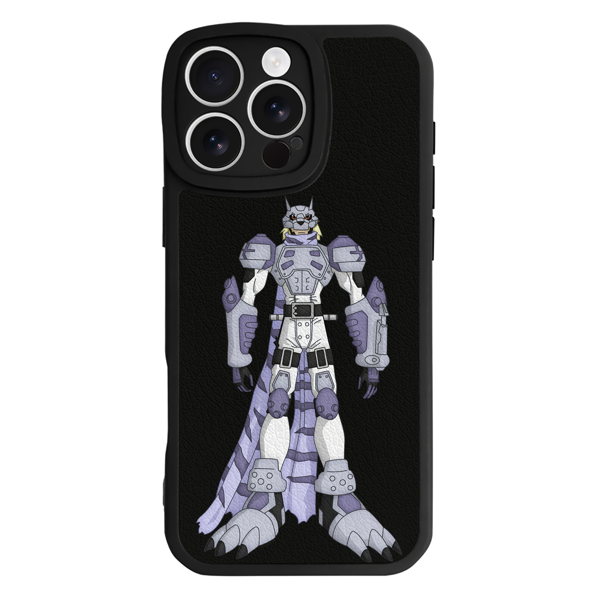 （画像用） Digimon デジタルモンスター/デジモン 【iPhone 16シリーズ対応】シリコンスマホケース（レザー調） 材質：シリコン